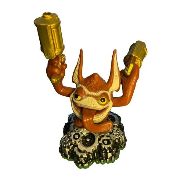 Skylanders Trigger Happy Figure With Gold Guns By Activision - Picture 1 of 3